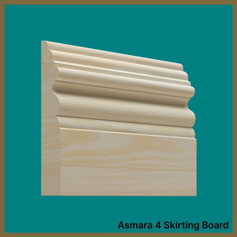 Asmara 4 Pine Skirting Board