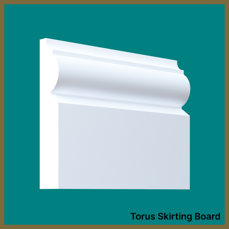 Torus 2 MDF Skirting Board