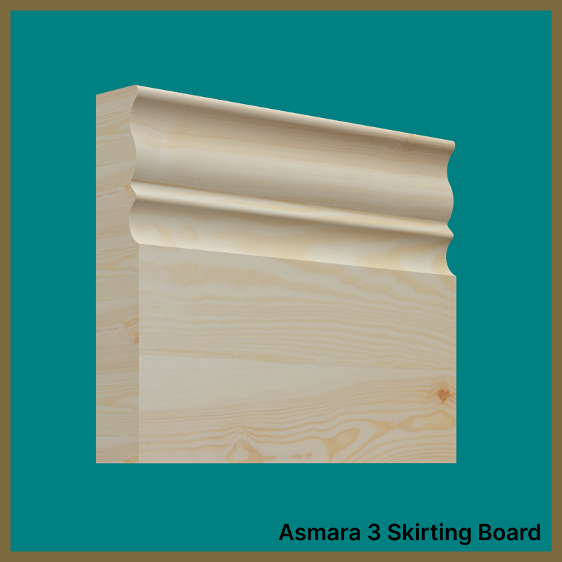 Asmara 3 Pine Skirting Board