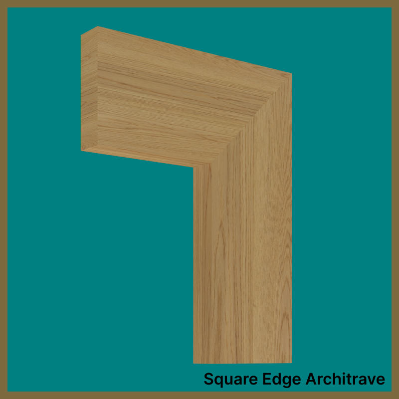 Square Edge Oak Architrave