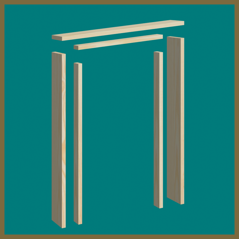 Pine Door Frame