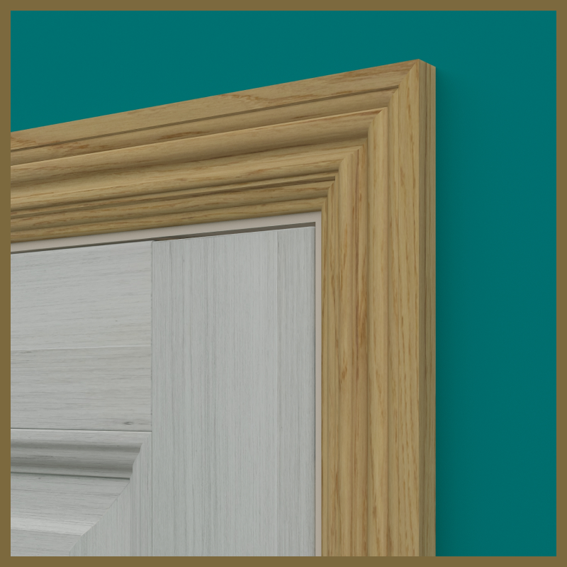 Asmara 4 Oak Architrave