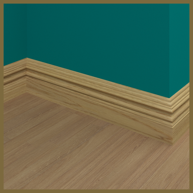 Asmara 4 Oak Skirting Board