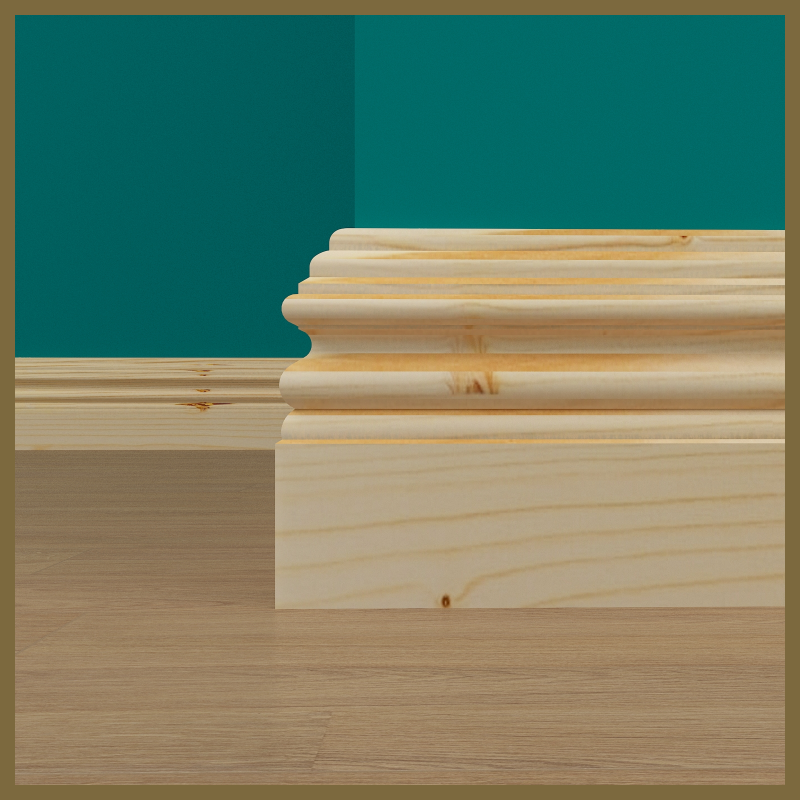 Asmara 4 Pine Skirting Board