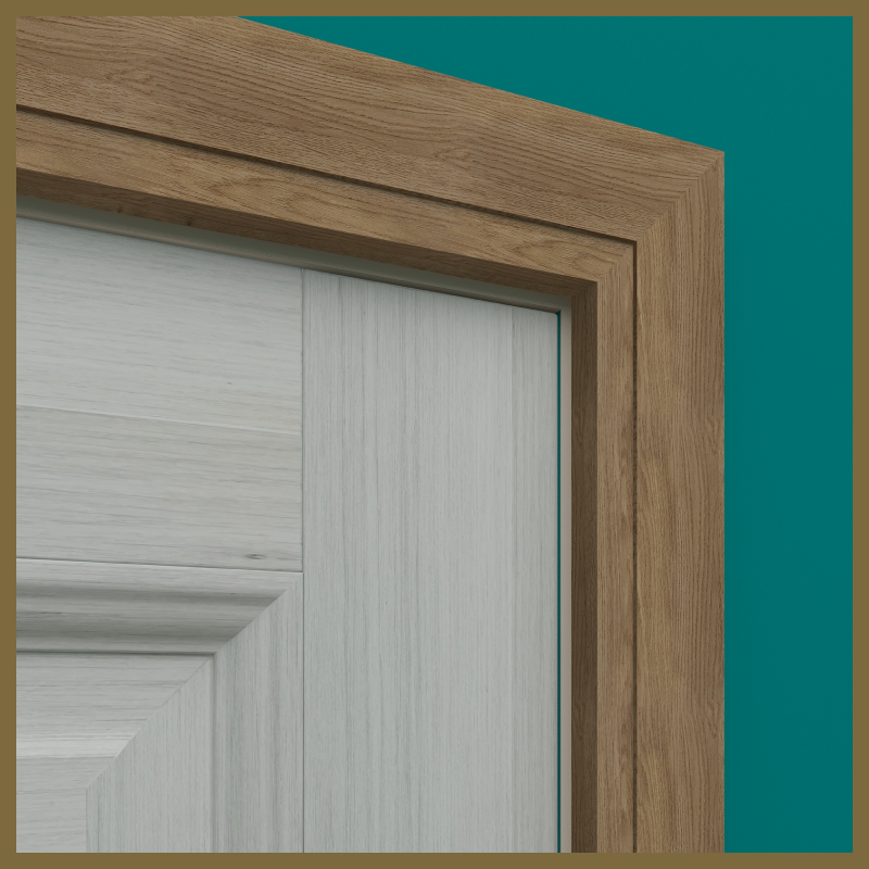 Square Edge Groove 1 Walnut Architrave