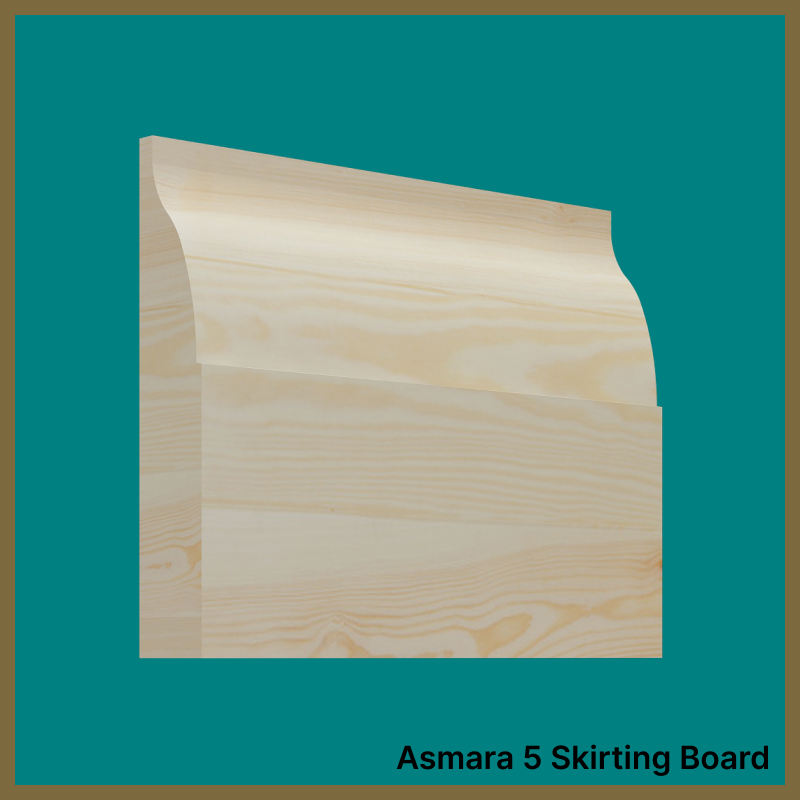 Asmara 5 Pine Skirting Board