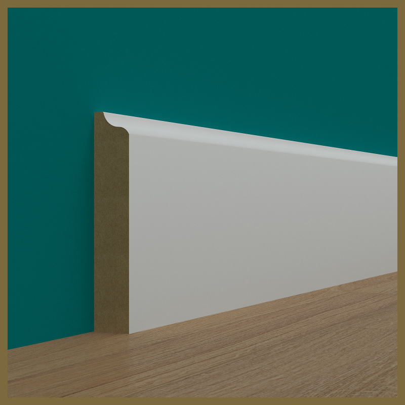 Edge 2 MDF Skirting Board