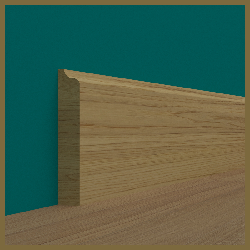 Edge 2 Oak Skirting Board