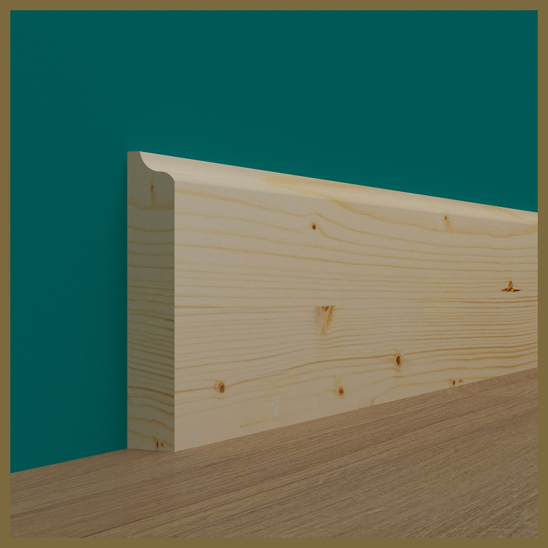 Edge 2 Pine Skirting Board
