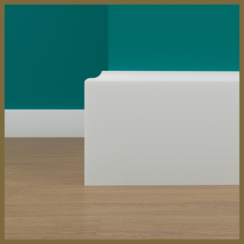 Edge 2 MDF Skirting Board