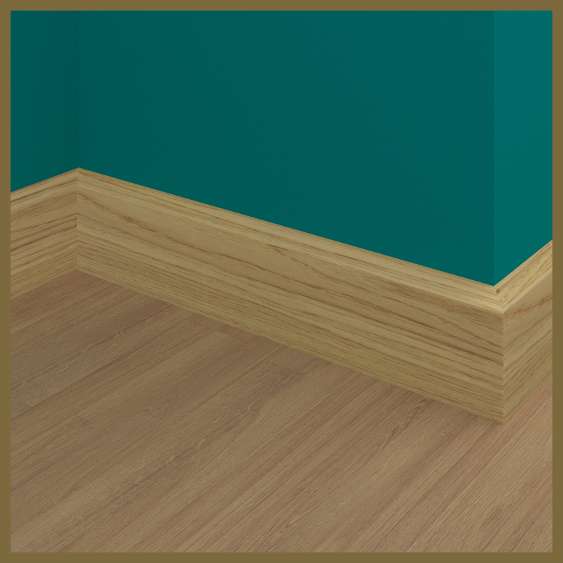 Edge 2 Oak Skirting Board