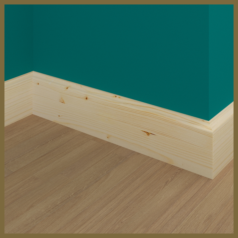 Edge 2 Pine Skirting Board