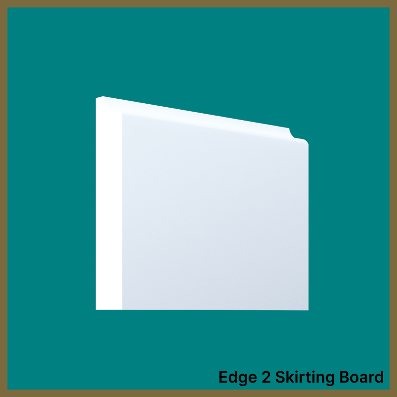 Edge 2 MDF Skirting Board