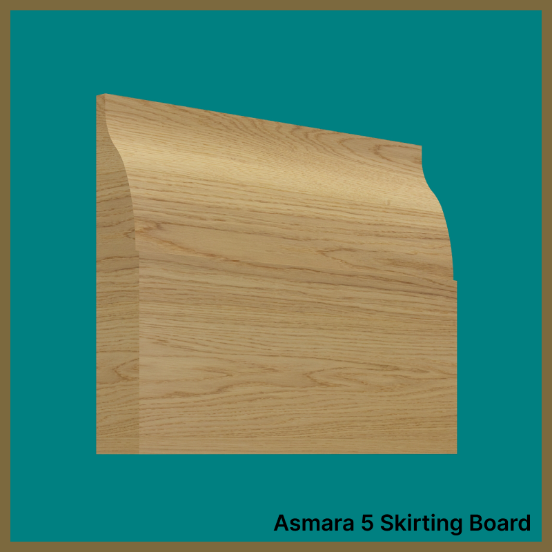 Asmara 5 Oak Skirting Board