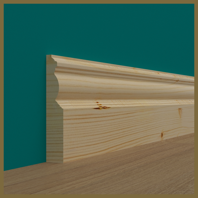 Edwardian Pine Skirting Board