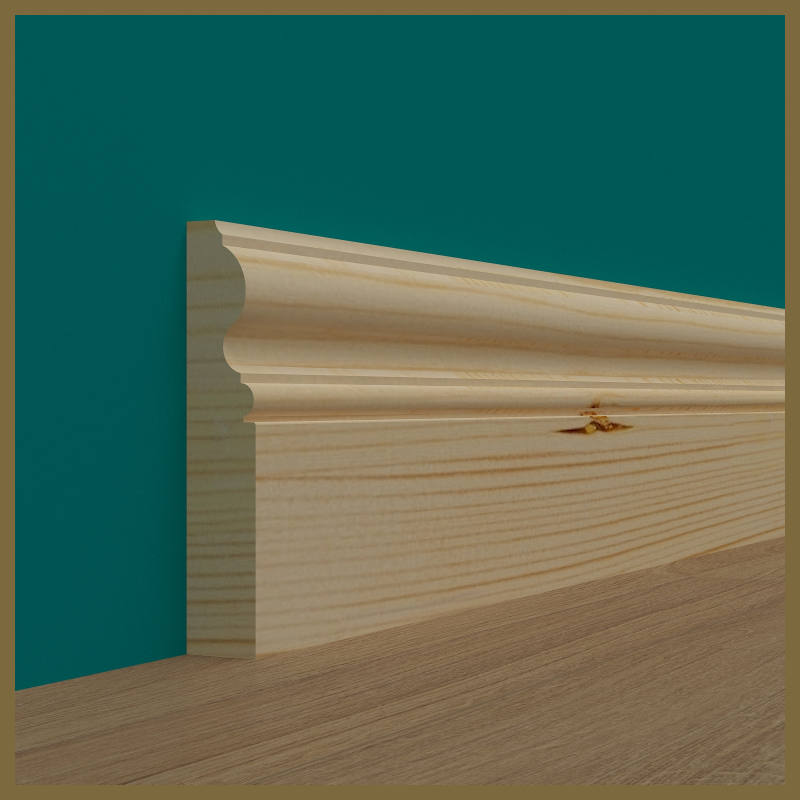 Look 25 Pine Skirting Board