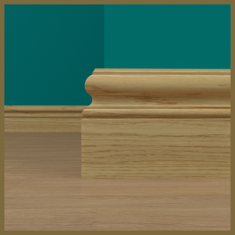 Look 25 Oak Skirting Board