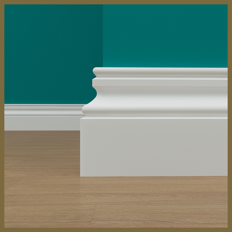 Ogee 2 MDF Skirting Board