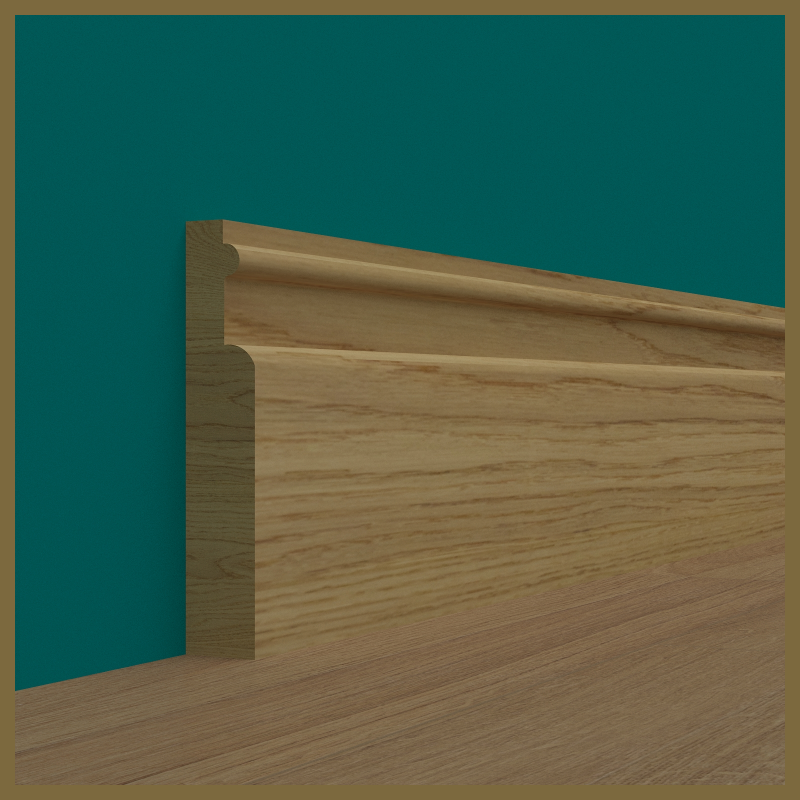 Ripple Oak Skirting Board
