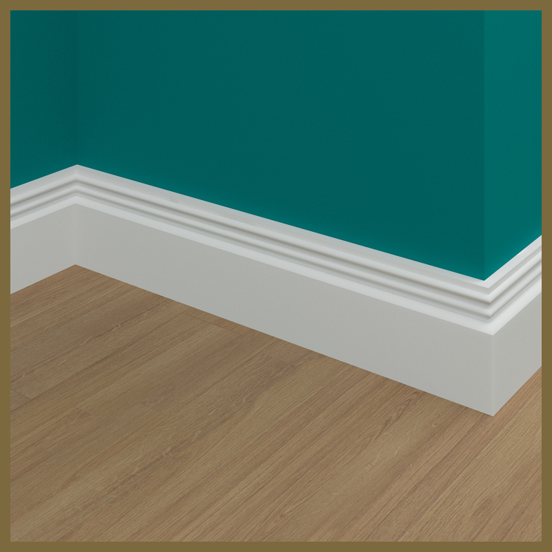 Ripple 2 MDF Skirting Board