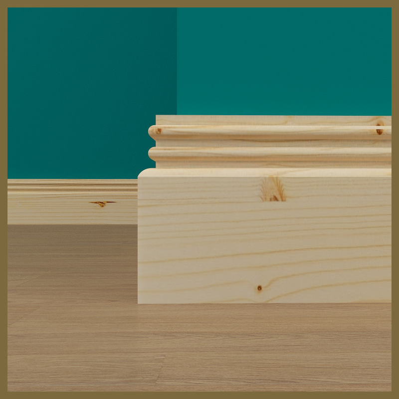 Ripple 2 Pine Skirting Board