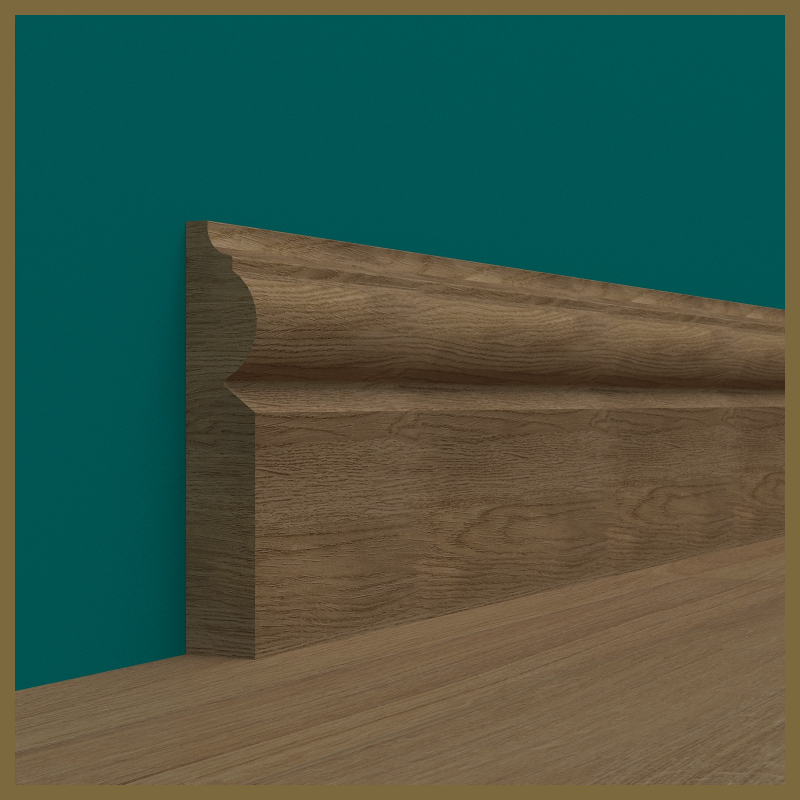 Torus Walnut Skirting Board