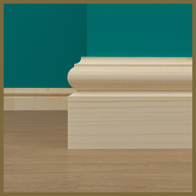Torus 2 Pine Skirting Board