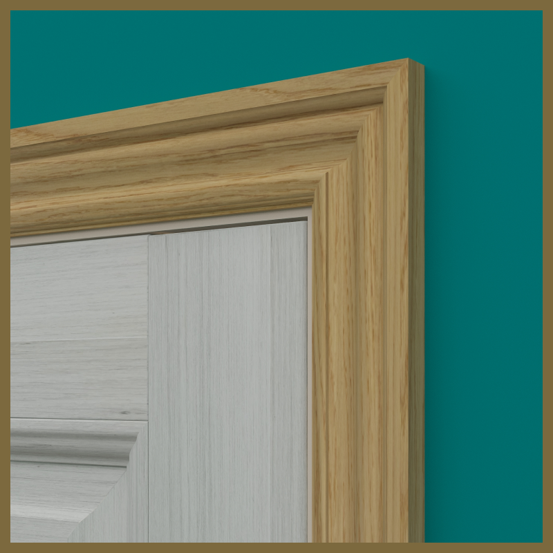 Victorian Oak Architrave