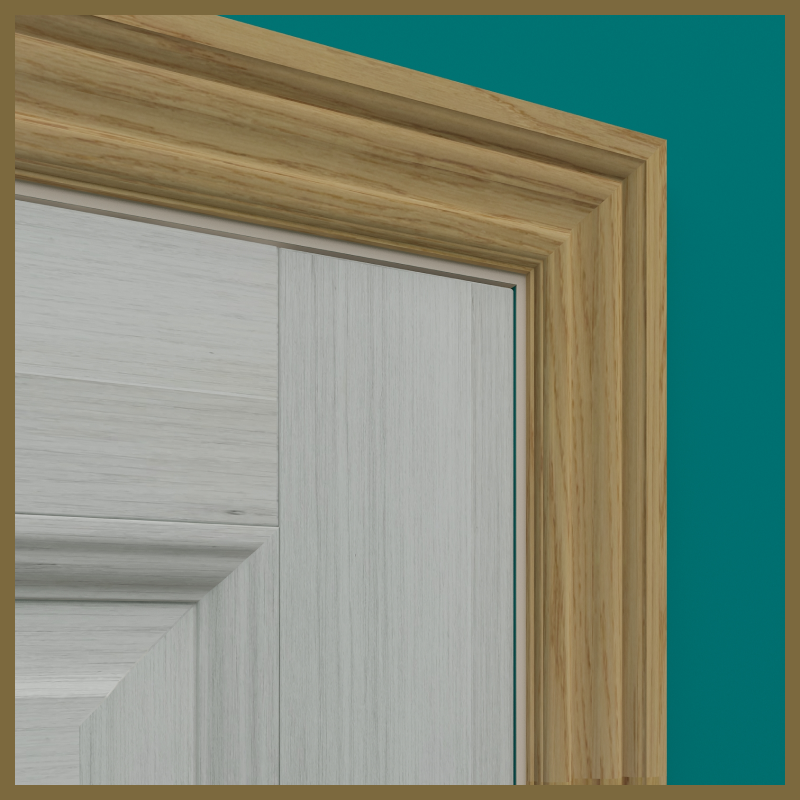 Victorian Oak Architrave