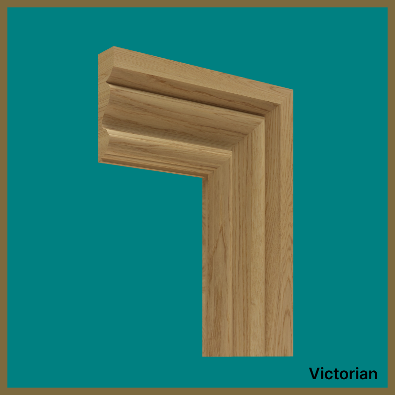 Victorian Oak Architrave