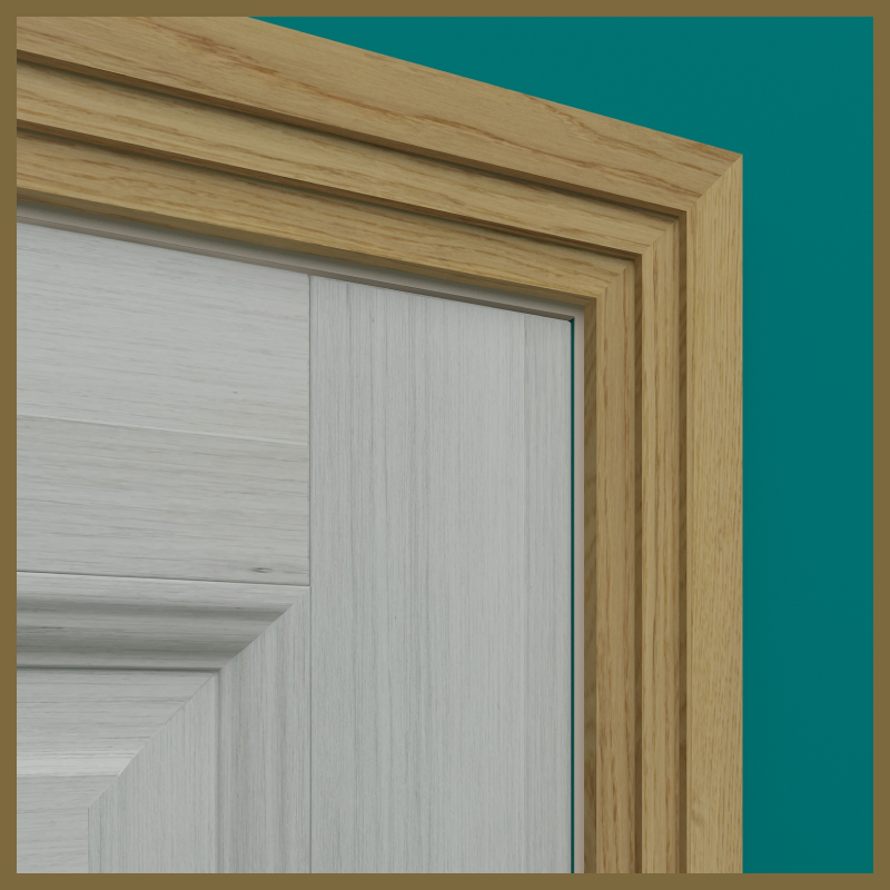 Square 2 Step Oak Architrave