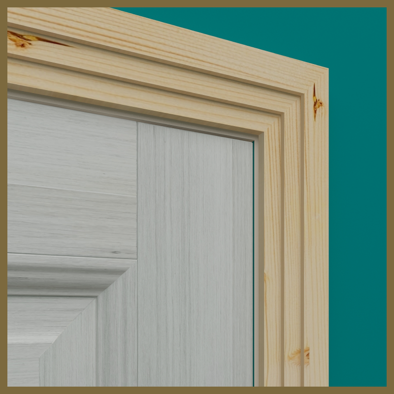 Square 2 Step Pine Architrave
