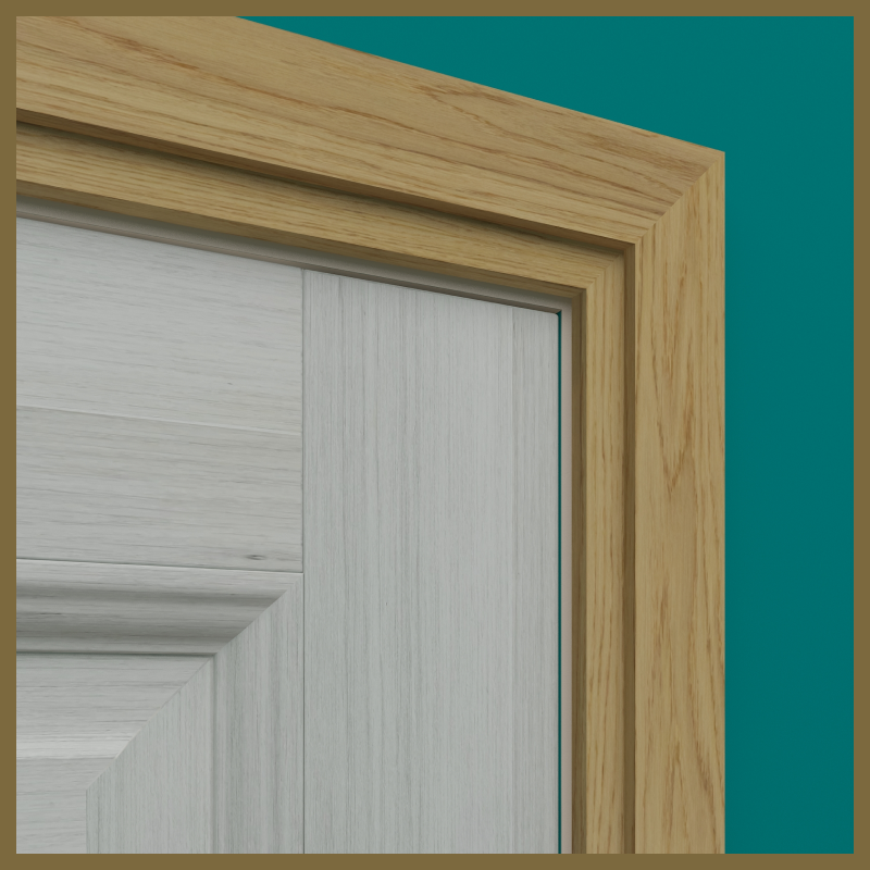Square 1 Step Oak Architrave