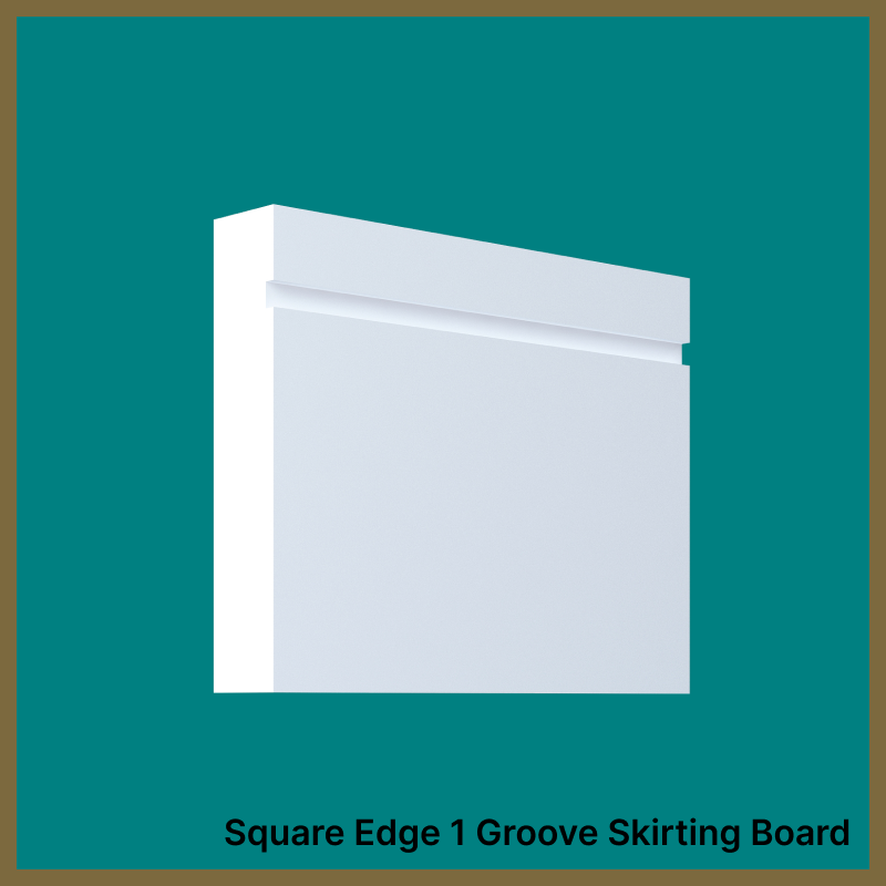 Square Edge 1 Groove