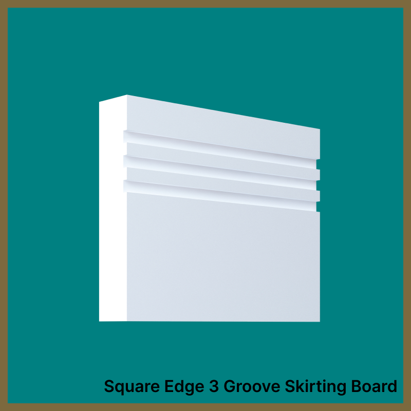 Square Edge 3 Groove