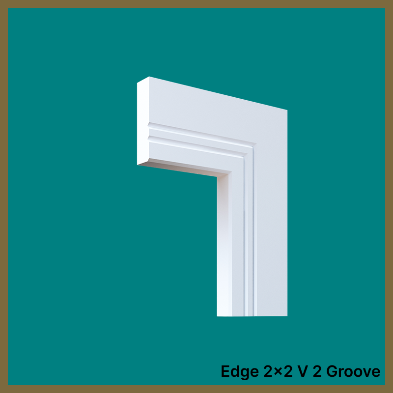 Edge 2x2 V 2 Groove Architrave