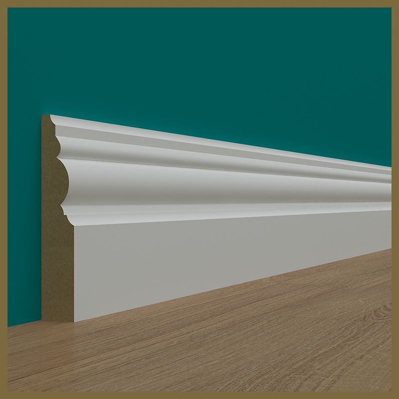 Antique 2 MDF Skirting Board
