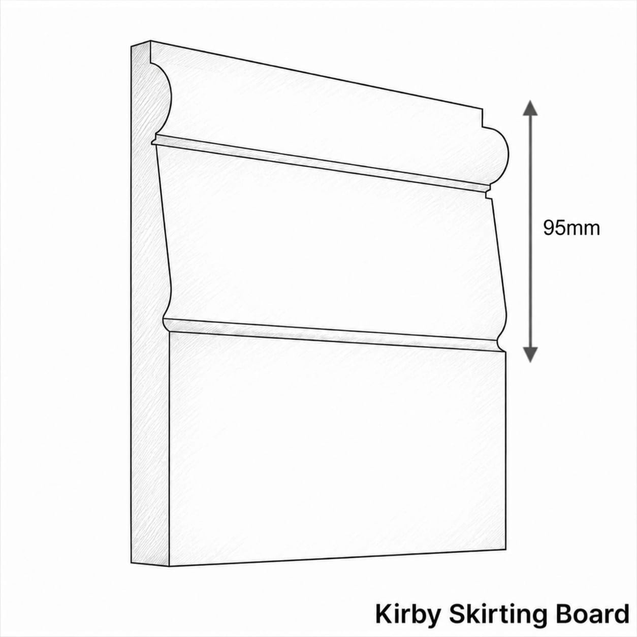Kirby MDF Skirting Board