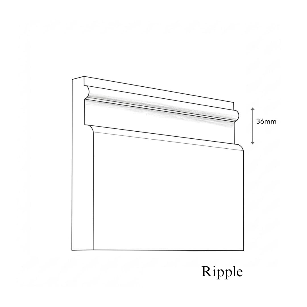 Ripple Skirting Board