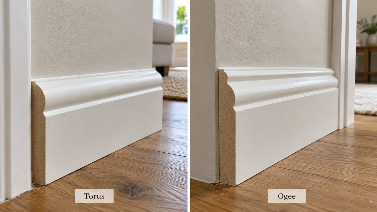 Torus vs Ogee Skirting Boards: Which Is Better for Your Home?