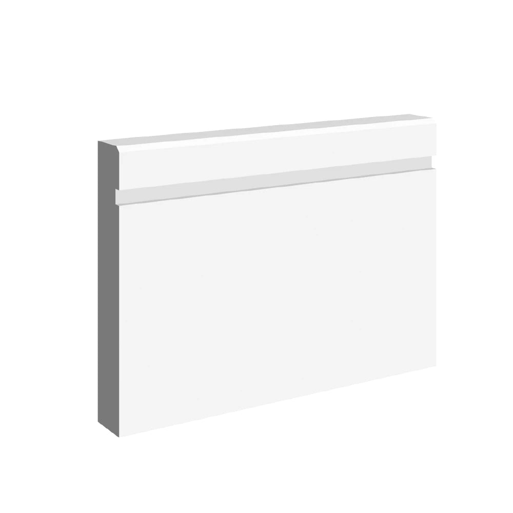 Edge 2x2 1 Groove Skirting Board