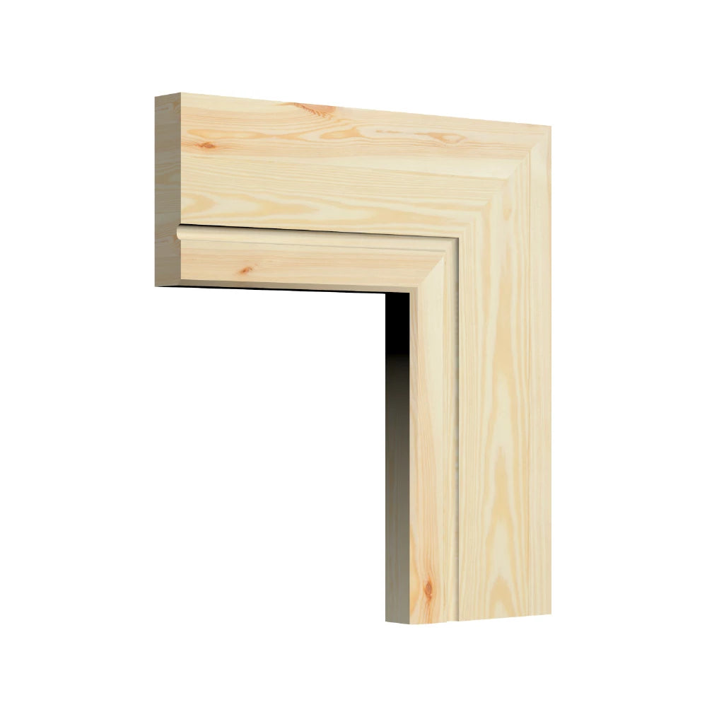 Edge 2x2 C 1 Groove Pine Architrave