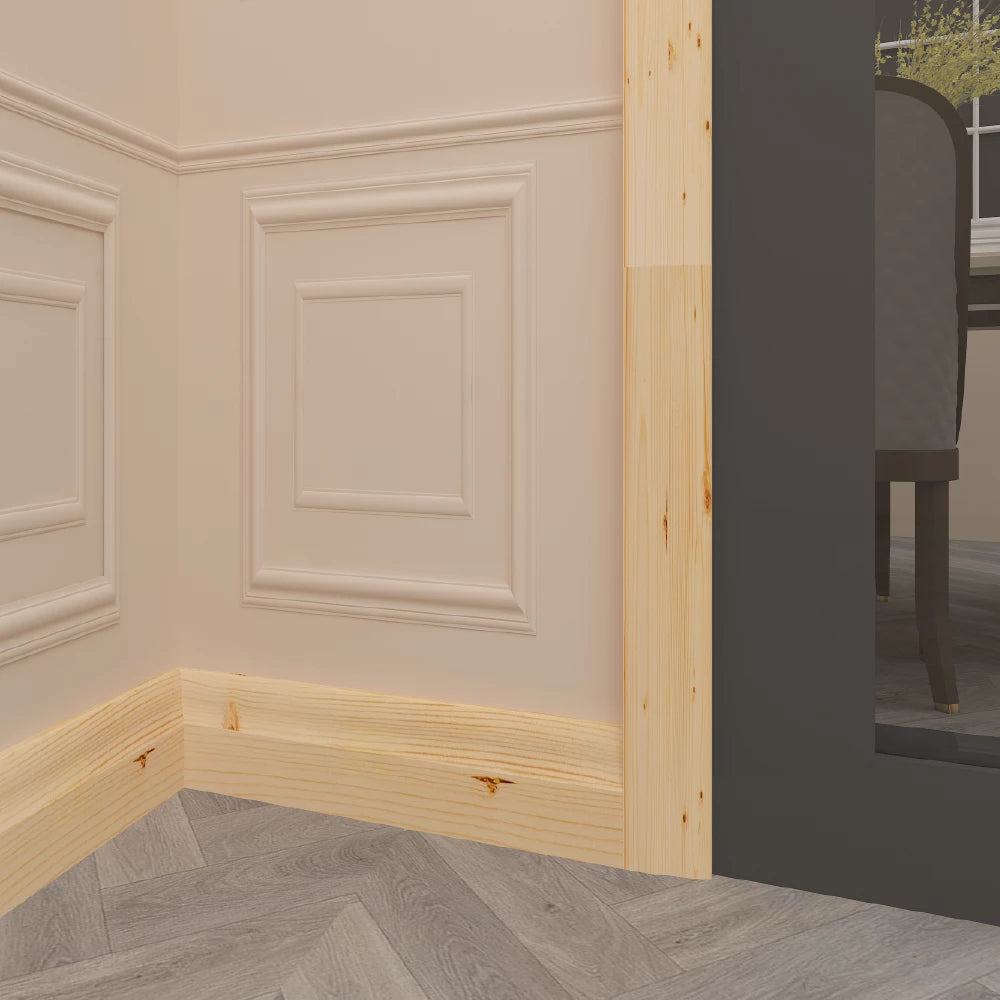 Swallow Pine Skirting Board