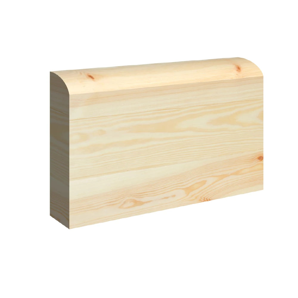 Bull Nose Pine Skirting Board