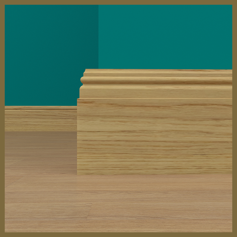 Georgian Oak Skirting Board