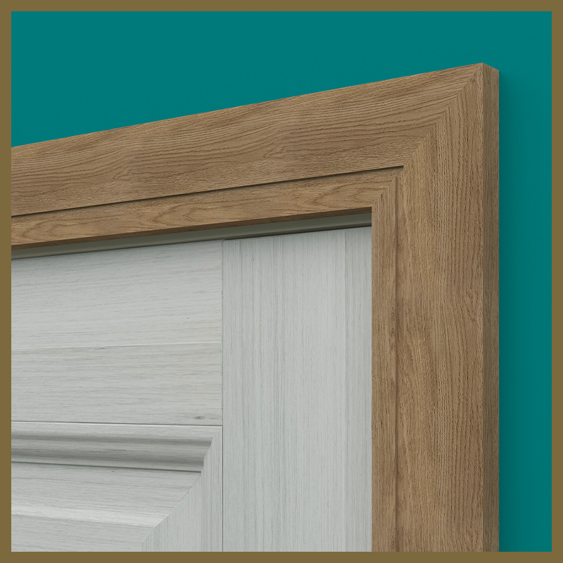 Pencil Round Groove 1 Walnut Architrave