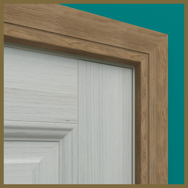 Pencil Round C1 Groove Walnut Architrave