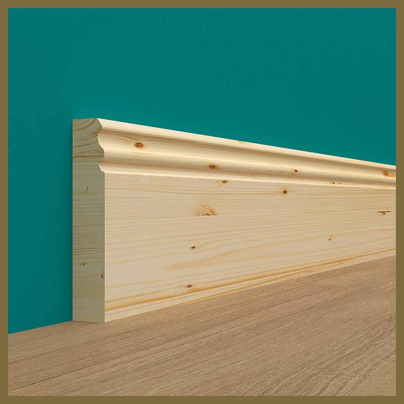 Vintage 2 Pine Skirting Board