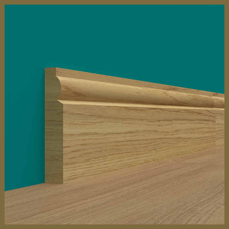 Torus Oak Skirting Board