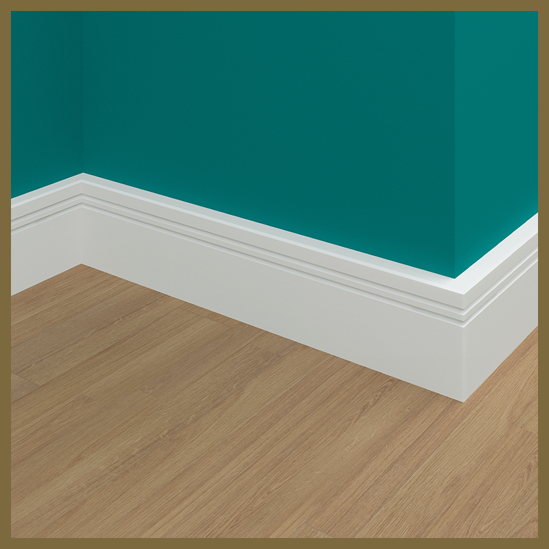 Edge 2x2  2 Groove  Skirting Boards